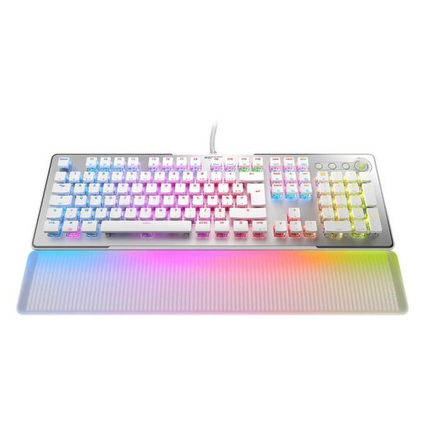 Roccat Vulcan II Max Linear – Roccat Titan II Optical Red – Blanc